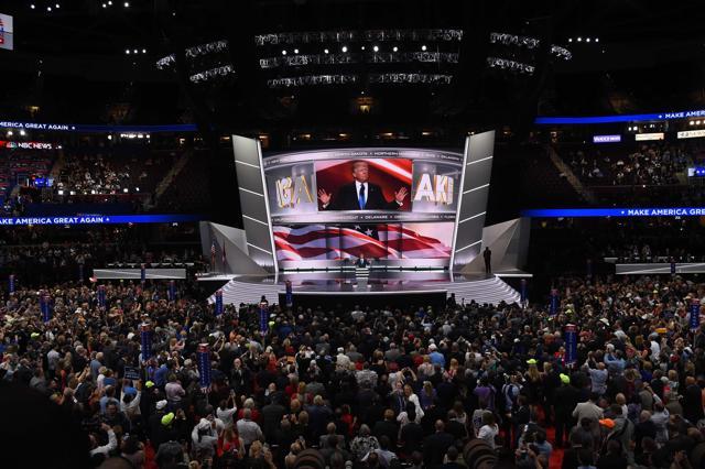 The Republican Party opened its national convention, kicking off a four-day political jamboree that will anoint billionaire Donald Trump as its presidential nominee. (AFP) The Republican Party opened its national convention, kicking off a four-day political jamboree that will anoint billionaire Donald Trump as its presidential nominee. (AFP)