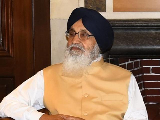 Punjab chief minister Parkash Singh Badal (HT File Photo) Punjab chief minister Parkash Singh Badal (HT File Photo)