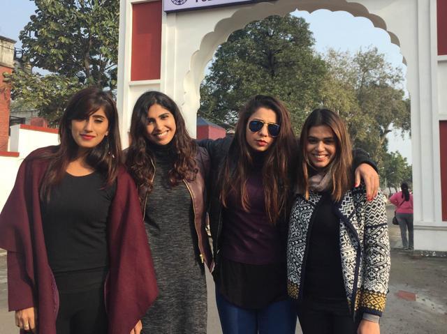 Four singers — Kholgade, Jasmine Sandlas, Akasa Singh and Anusha Mani — rode on Royal Enfield Bullets and made their journey from Mumbai to the Wagah Border (Punjab). Four singers — Kholgade, Jasmine Sandlas, Akasa Singh and Anusha Mani — rode on Royal Enfield Bullets and made their journey from Mumbai to the Wagah Border (Punjab).
