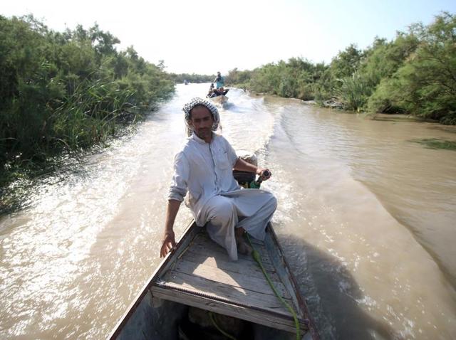 Many dams and canals ordered built by Saddam have now been demolished. (AFP)