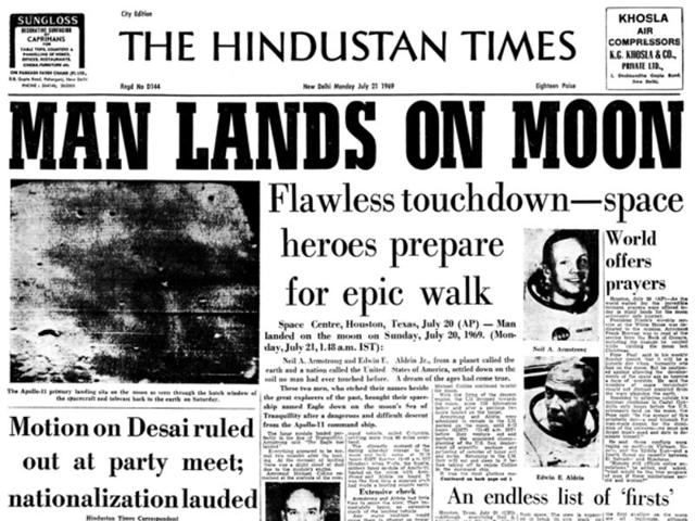 One Small Step, 47 Years Ago | Hindustan Times