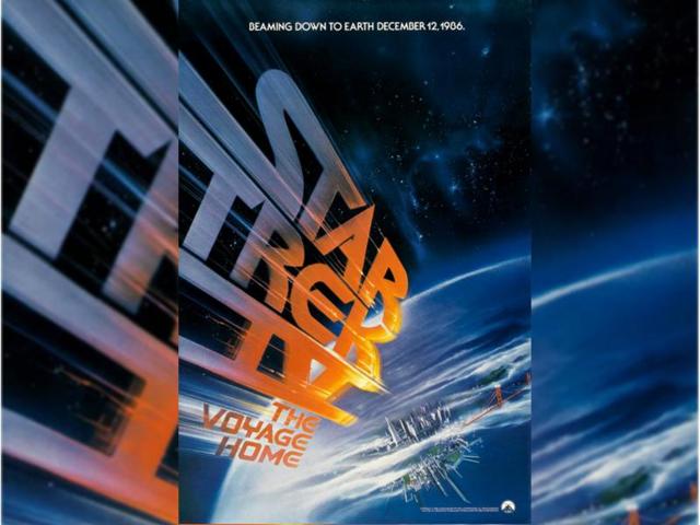 Star Trek IV: The Voyage Home (1986) - To save Earth from an alien probe, Admiral Kirk and his fugitive crew go back in time to 20th century Earth to retrieve the only beings who can communicate with it, humpback whales. (Paramount Pictures) Star Trek IV: The Voyage Home (1986) - To save Earth from an alien probe, Admiral Kirk and his fugitive crew go back in time to 20th century Earth to retrieve the only beings who can communicate with it, humpback whales. (Paramount Pictures)