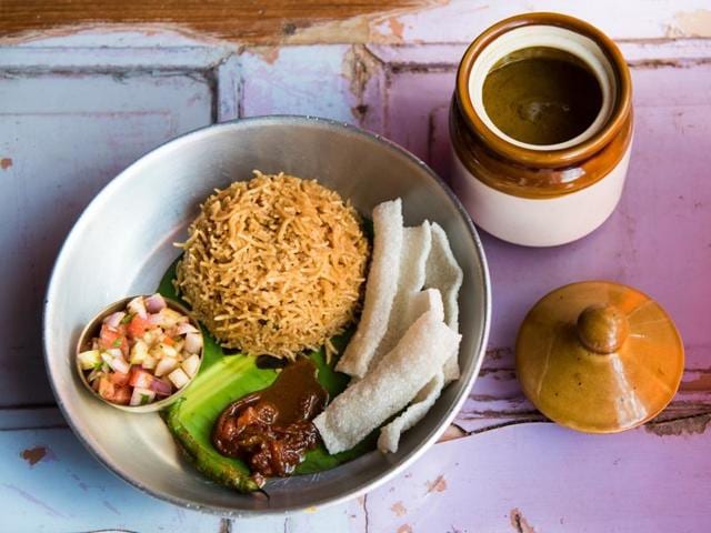 Pakhala bhat, an Odia kanji (porridge) at The Bombay Canteen (Photo: The Bombay Canteen) Pakhala bhat, an Odia kanji (porridge) at The Bombay Canteen (Photo: The Bombay Canteen)