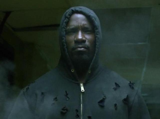 Due to land September 30 on Netflix, a first teaser for Luke Cage showcases the superhuman force acquired by this African-American superhero following a sabotaged scientific experiment. (Netflix) Due to land September 30 on Netflix, a first teaser for Luke Cage showcases the superhuman force acquired by this African-American superhero following a sabotaged scientific experiment. (Netflix)