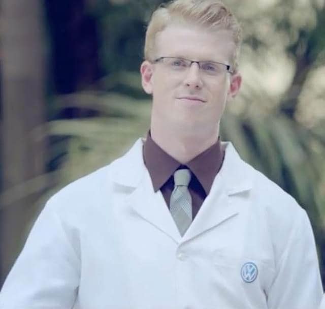The two have enjoyed some success already, including bit roles in some big-budget movies, and TV commercials for brands such as Volkswagen (seen in the still above), Kohler and Häfele. (Johan Bartoli )