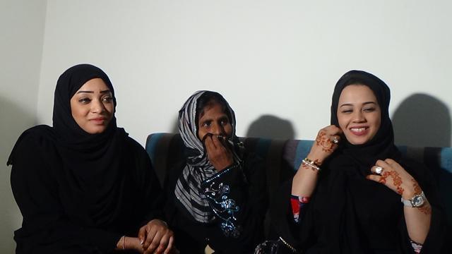 Now aged 29 and 26, Ayesha and Fatima who live in the UAE, came to Hyderabad in search of their mother in January this year. (HT Photo)