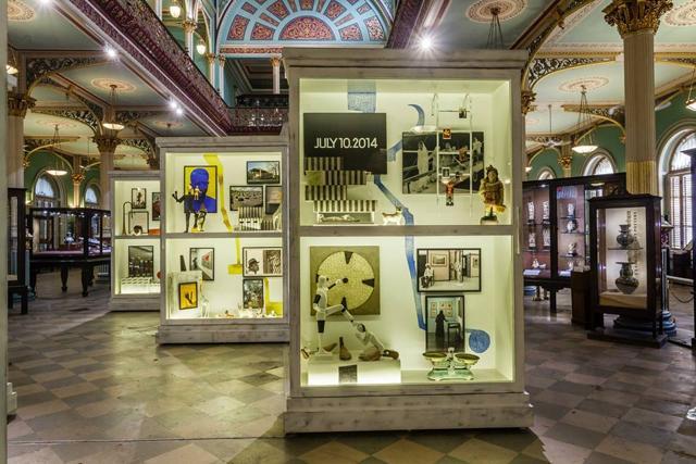 Atul Dodiya’s exhibition, 7000 Museums: A Project for the Republic of India, at the Bhau Daji Lad Museum, Byculla (E). (Facebook.com/Bhau Daji Lad Museum)