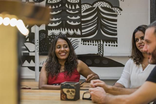Sujata Rao (left) owns a 70-year-old boarding and lodging house, New Vasantashram, which she has transformed into an events venue. (Hindustan Times)