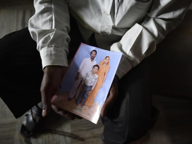 Ram Singh’s son was kidnapped in April from Sohna, Gurgaon. He was found 800km away at Chattarpur in Madhya Pradesh. Lost in (Ravi Chaudhary/Hindustan Times) Ram Singh’s son was kidnapped in April from Sohna, Gurgaon. He was found 800km away at Chattarpur in Madhya Pradesh. Lost in (Ravi Chaudhary/Hindustan Times)
