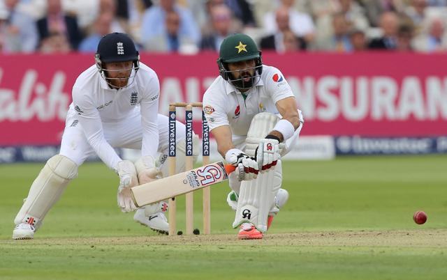 Pakistan captain Misbah-ul-Haq during the first Test against England at Lord's cricket ground in London, on July 14, 2016. (AFP) Pakistan captain Misbah-ul-Haq during the first Test against England at Lord's cricket ground in London, on July 14, 2016. (AFP)
