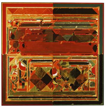 SH Raza’s iconic work,Saurashtra, which went up for auction two years ago. SH Raza’s iconic work,Saurashtra, which went up for auction two years ago.