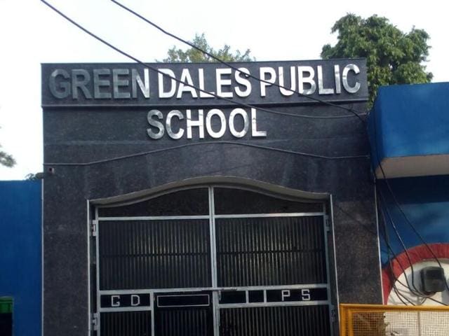 A self-proclaimed panchayat passed a diktat against Green Dales Public School for hurting “religious sentiments” and slapped a fine of Rs 5.5 lakh on it.(Abhinav Saha/ HT Photo)