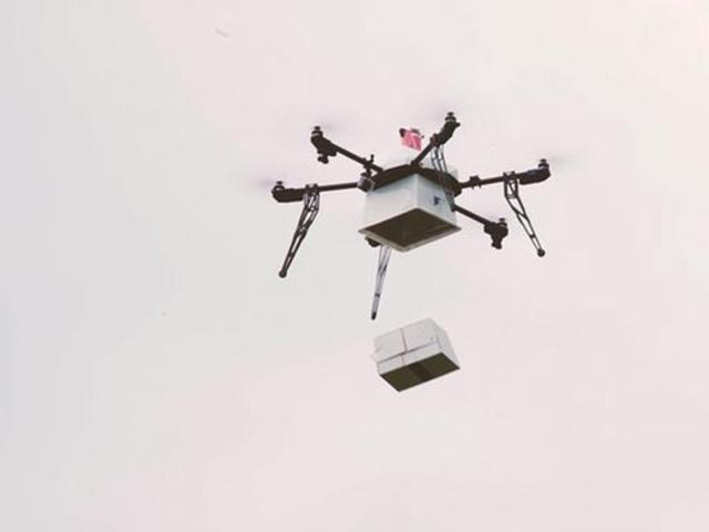 A chicken sandwich, hot coffee and donuts were among the items in the first drone delivery on US soil approved by aviation officials, made by convenience retailer 7-Eleven and the drone startup Flirtey. (File photo courtesy: Flirtey) A chicken sandwich, hot coffee and donuts were among the items in the first drone delivery on US soil approved by aviation officials, made by convenience retailer 7-Eleven and the drone startup Flirtey. (File photo courtesy: Flirtey)