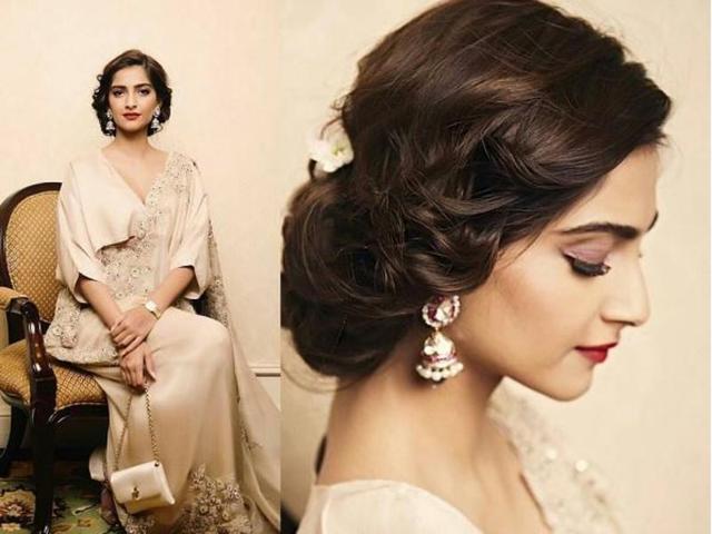 Like Sonam Kapoor, amp up your makeup game whenever you are going with soft, satiny colours. That red lip popped like a boss!  (Instagram) 