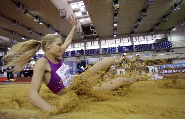 The International Association of Athletics Federations (IAAF) has rejected every Russian athlete except Darya Klishina from participating in international competitions. (AP Photo)