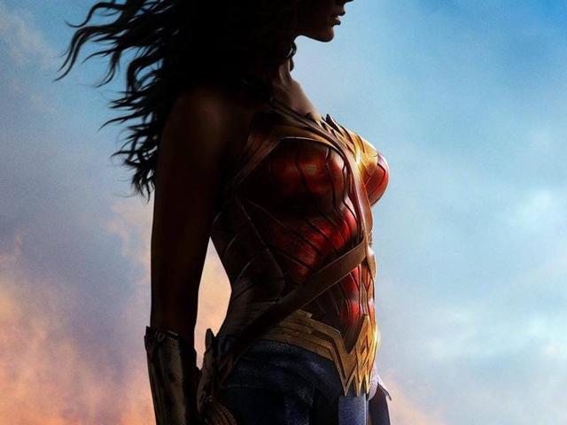 The first poster of Wonder Woman was revealed on Friday, adding to the buzz around the movie that is set for a Comic Con introduction at San Diego.