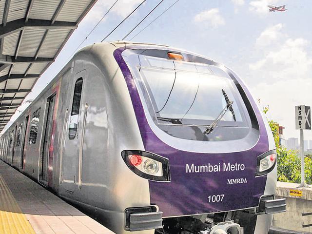 The BJP-led state government has decided to start building two metro lines in the first week of September.(Praful Gangurde)