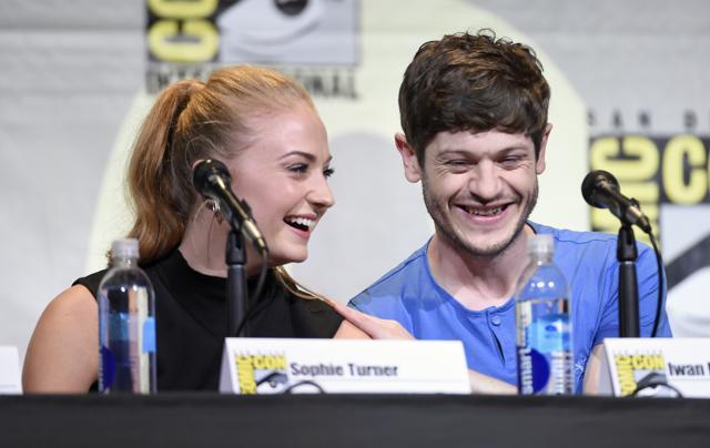 Sophie Turner (left) said she felt her character thinks she along with her half brother, Jon Snow, should be king and queen of the North. (Chris Pizzello/Invision/AP) Sophie Turner (left) said she felt her character thinks she along with her half brother, Jon Snow, should be king and queen of the North. (Chris Pizzello/Invision/AP)