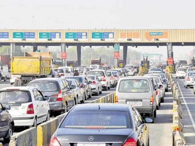 In the Jalandhar section of the project, a toll plaza has been planned at Choorwali village, 2km ahead of Adampur from the Jalandhar side and, as per information gathered by Hindustan Times, the land for the setting up of the plaza (as it requires more land other than the road) has already been acquired. (Representative image) In the Jalandhar section of the project, a toll plaza has been planned at Choorwali village, 2km ahead of Adampur from the Jalandhar side and, as per information gathered by Hindustan Times, the land for the setting up of the plaza (as it requires more land other than the road) has already been acquired. (Representative image)