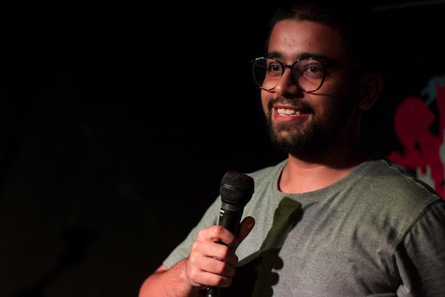 Stand-up comedian Adhiraj Singh has dealt with several hecklers during performances in the dark.