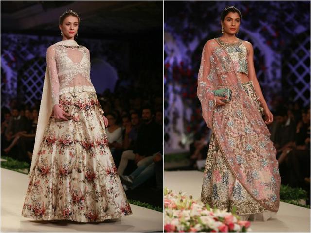 The five-day India Couture Week, which got Bollywood bigwigs such as Deepika Padukone, Sonam Kapoor, Yami Gautam and Fawad Khan walk the ramp, concludes today. (Amal KS/HT Photo) The five-day India Couture Week, which got Bollywood bigwigs such as Deepika Padukone, Sonam Kapoor, Yami Gautam and Fawad Khan walk the ramp, concludes today. (Amal KS/HT Photo)