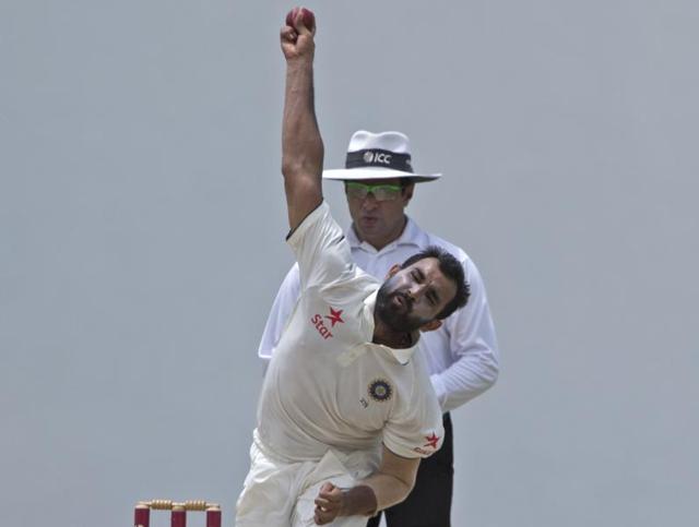 Almost 16 months after he played his last international game and also lost a fair bit in IPL remuneration, Shami showed why MS Dhoni insisted on him in the World Twenty20 squad. (AP) Almost 16 months after he played his last international game and also lost a fair bit in IPL remuneration, Shami showed why MS Dhoni insisted on him in the World Twenty20 squad. (AP)