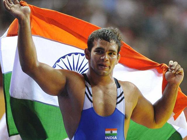 Narsingh Yadav, India’s entry in the men’s 74-kg freestyle wrestling category in the upcoming Rio Games, failed the dope test.(AFP File photo) Narsingh Yadav, India’s entry in the men’s 74-kg freestyle wrestling category in the upcoming Rio Games, failed the dope test.(AFP File photo)