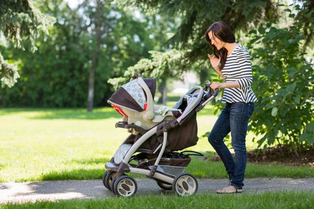 In a hot pram, the baby may think they are back in the womb and ‘breathing may stop’. (Shutterstock)