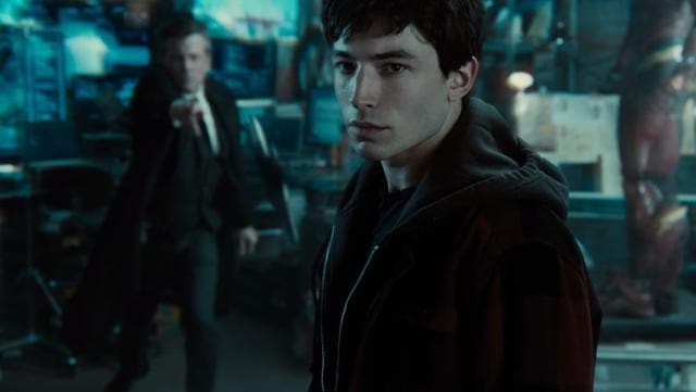 Ezra Miller plays The Flash/Barry Allen in the movie. (Warner Bros)