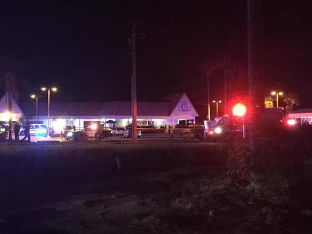 The shooting took place at Club Blu in the early hours of Monday morning. (Photo courtesy: Twitter) The shooting took place at Club Blu in the early hours of Monday morning. (Photo courtesy: Twitter)