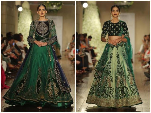 Manav’s inspiration for this collection originated in the intricacy of the Mughal era and the Royal Age. (Rajessh Kashyap/HT Photo) Manav’s inspiration for this collection originated in the intricacy of the Mughal era and the Royal Age. (Rajessh Kashyap/HT Photo)