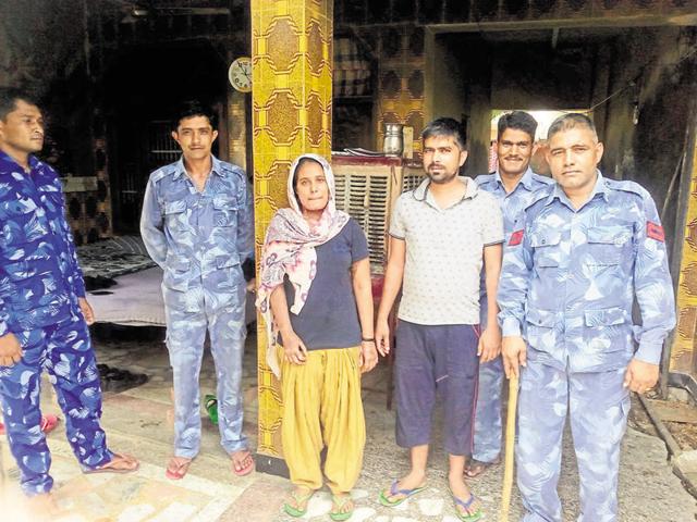 Parents of two Dalit children who were burnt alive at Sunperh village in Faridabad village are fed up with the security cover provided to them after the incident. Parents of two Dalit children who were burnt alive at Sunperh village in Faridabad village are fed up with the security cover provided to them after the incident.