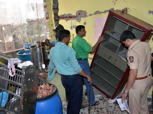 The spot where the cylinder blast took place.(Rishikesh Choudhary)