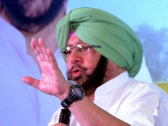 Congress leader Captain Amarinder Singh speaks at an event in Fatehgarh Sahib. (PTI File) Congress leader Captain Amarinder Singh speaks at an event in Fatehgarh Sahib. (PTI File)