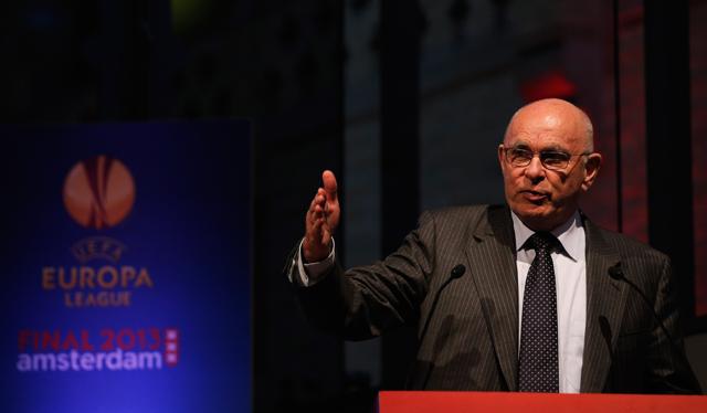Van Praag is currently a Uefa vice-president. (Getty Images) Van Praag is currently a Uefa vice-president. (Getty Images)