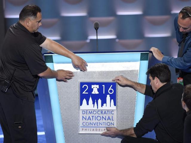 The FBI confirmed Monday that it is investigating how thousands of Democratic National Committee emails were hacked. (AFP) The FBI confirmed Monday that it is investigating how thousands of Democratic National Committee emails were hacked. (AFP)
