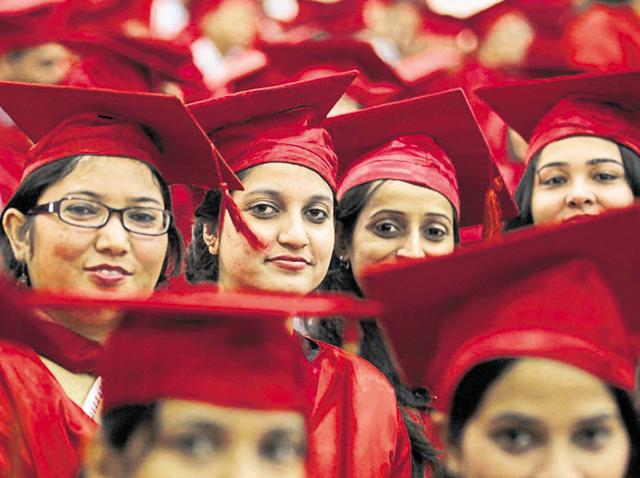 Earlier, students used to be given an ‘advanced degree’ and later the final degree with the convocation date mentioned.(Raj K Raj/HT FIle) Earlier, students used to be given an ‘advanced degree’ and later the final degree with the convocation date mentioned.(Raj K Raj/HT FIle)