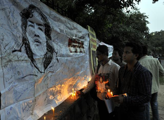 Manipuri activist Irom Sharmila will end her fast on August 9.(HT File Photo)