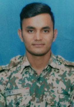 Absconding BSF constable Rajib Ranjan. (HT Photo)