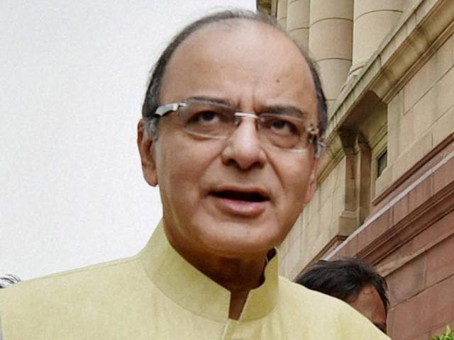 Finance minister Arun Jaitley at Parliament House during the monsoon session in New Delhi. (PTI Photo) Finance minister Arun Jaitley at Parliament House during the monsoon session in New Delhi. (PTI Photo)
