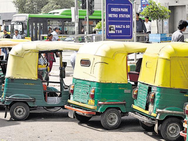 According to the driver unions on strike, all 85,000 autos and 15,000 kaali-peeli taxis have been taken off road in Delhi. Delhi transport minister Satyendar Jain, however, said only 4% drivers are on strike. (Hindustan Times) According to the driver unions on strike, all 85,000 autos and 15,000 kaali-peeli taxis have been taken off road in Delhi. Delhi transport minister Satyendar Jain, however, said only 4% drivers are on strike. (Hindustan Times)