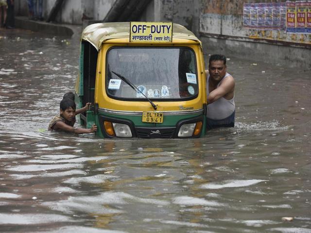 According to weather forecasts, heavy rains may continue for the next few days. (Raj K Raj/HT Photo)