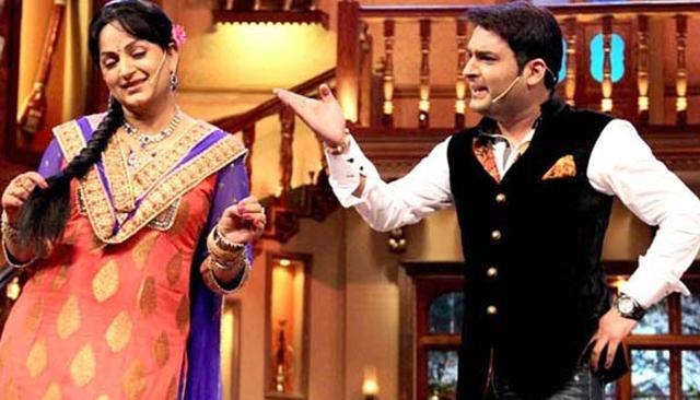 Upasana Singh played Kapil’s aunt on Comedy Nights With Kapil. Upasana Singh played Kapil’s aunt on Comedy Nights With Kapil.