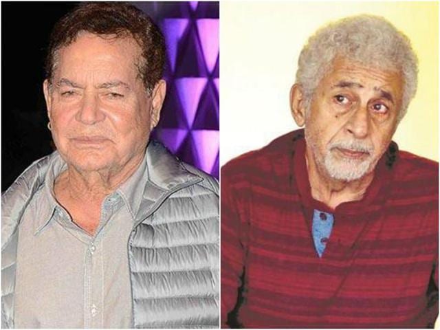 Salim Khan is the latest celebrity to bash Naseeruddin Shah for his comments calling Rajesh Khanna a ‘poor actor’. (Agencies) Salim Khan is the latest celebrity to bash Naseeruddin Shah for his comments calling Rajesh Khanna a ‘poor actor’. (Agencies)