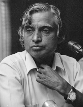 Kalam was born in Rameswaram, Tamil Nadu and studied physics and aerospace engineering. In this photo taken on 26 May 1989, Abdul Kalam is attending Agni’s Scientists Press Conference. (HT Photo by Santosh Gupta)