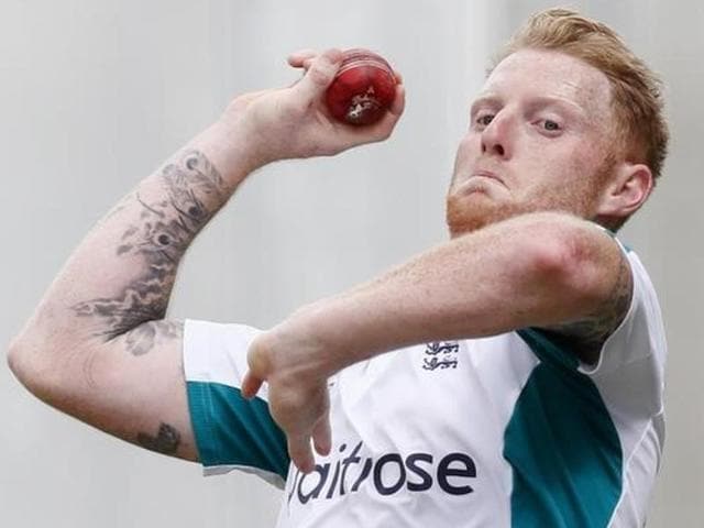 England's Ben Stokes during nets. (Reuters Photo) England's Ben Stokes during nets. (Reuters Photo)