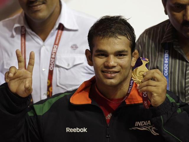 Yadav, who was to represent India in the 74kg category at the Olympics, said his food supplements were spiked after he tested positive for a banned steroid.(AP) Yadav, who was to represent India in the 74kg category at the Olympics, said his food supplements were spiked after he tested positive for a banned steroid.(AP)