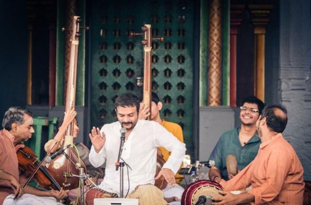 TM Krishna was born to a privileged Brahmin family in Chennai and was trained from the age of six in the aristocratic Carnatic music. (tmkrishna.com) TM Krishna was born to a privileged Brahmin family in Chennai and was trained from the age of six in the aristocratic Carnatic music. (tmkrishna.com)