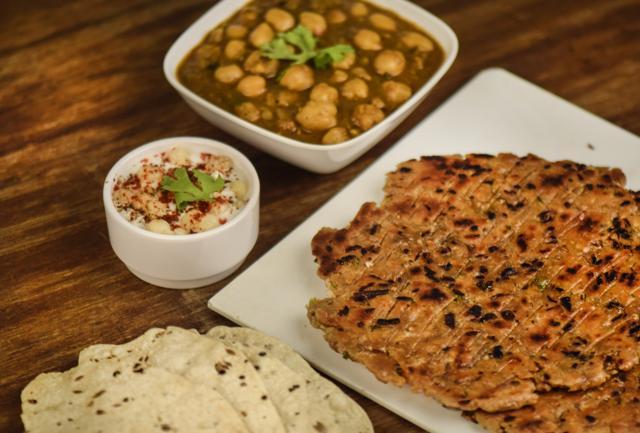 Koki with chole and boondi raita by Sindhful, a delivery-only kitchen based in Khar (Photo: Sindhful) Koki with chole and boondi raita by Sindhful, a delivery-only kitchen based in Khar (Photo: Sindhful)