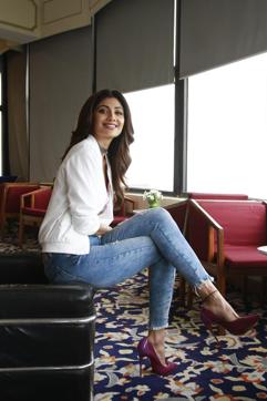 Shilpa Shetty Kundra loves to eat out in Delhi. (Waseem Gashroo/HT Photo)